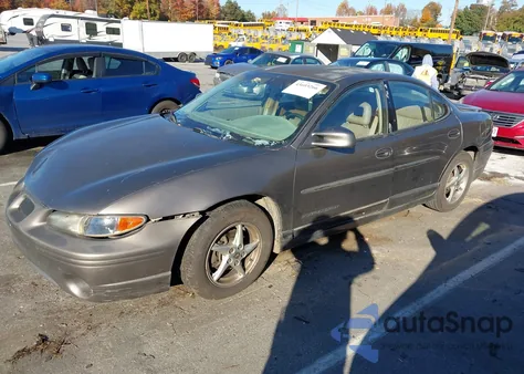 2000 Pontiac Grand Prix Gt z USA, uszkodzony, nr VIN 1G2WP52K8YF182271